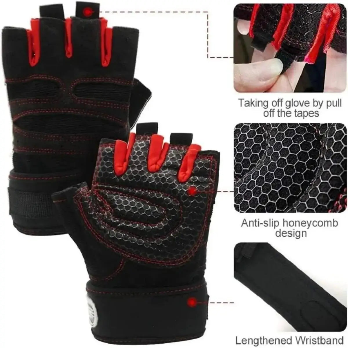 Gym fitness handschoenen