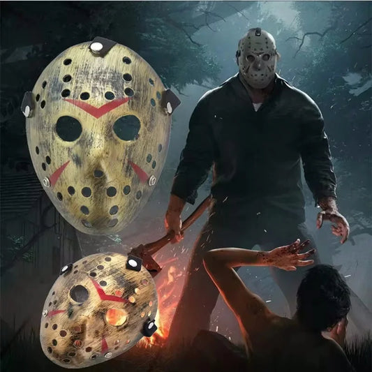Gift Movie Hockey Mask Jason Voorhees Friday The 13th Horror Scary Mask Halloween Party Cosplay Masks For Adult Men Halloween
